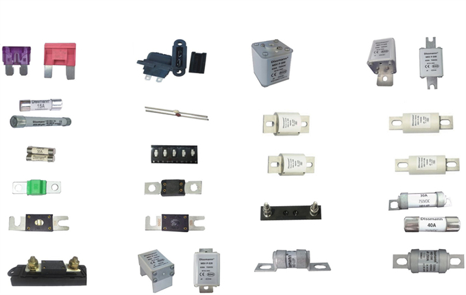 DC32V 20A Low Voltage Automotive Fuse Yellow Car Fuse Supplied in China
